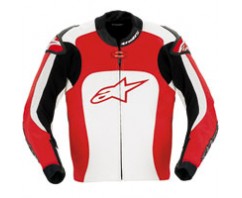 Куртка alpinestars mx-1 black/red/white