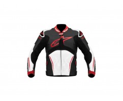 Куртка Alpinestars ATEM кожа black/white/red