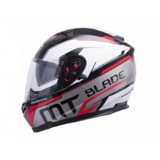 Шлем MT BLADE SV SUPER R black\white\red